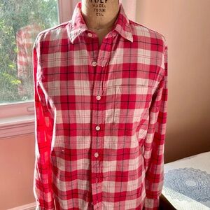 J.Crew Mens Flannel Shirt